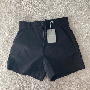 NWT Everlane The Way-High Short in Black 4